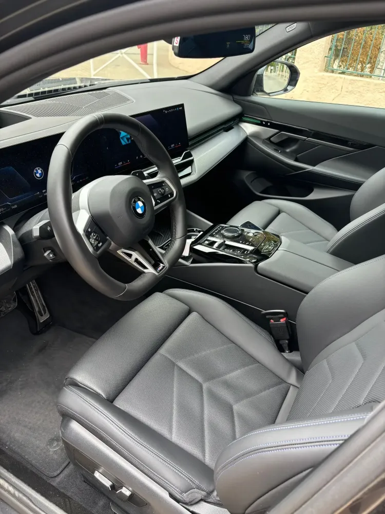 Taxi BMW - intérieur